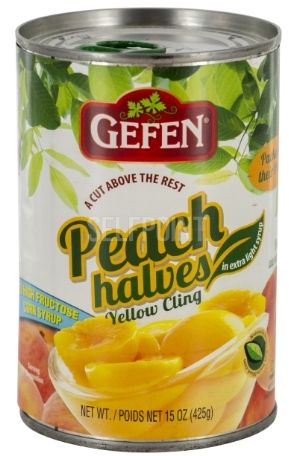 Yellow Cling Peach Halves