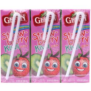 Kiwi/straw Drink