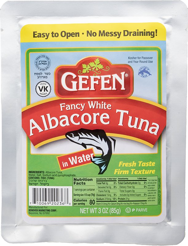 Tuna In Water, White - Pouch
