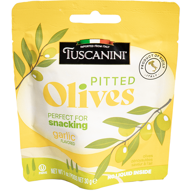 Pitted Olives Garlic