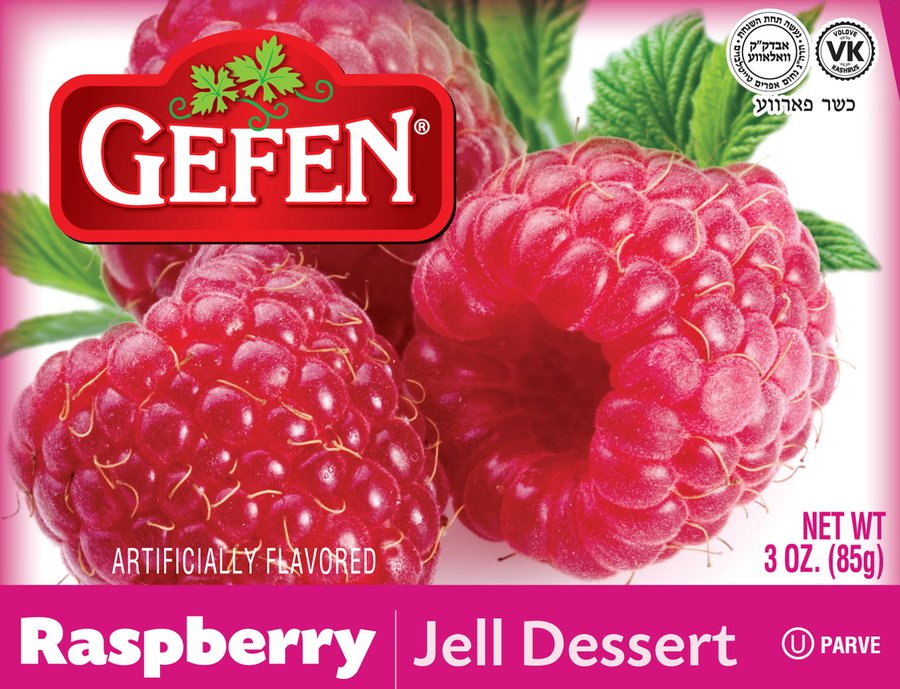 Raspberry Jell Dessert