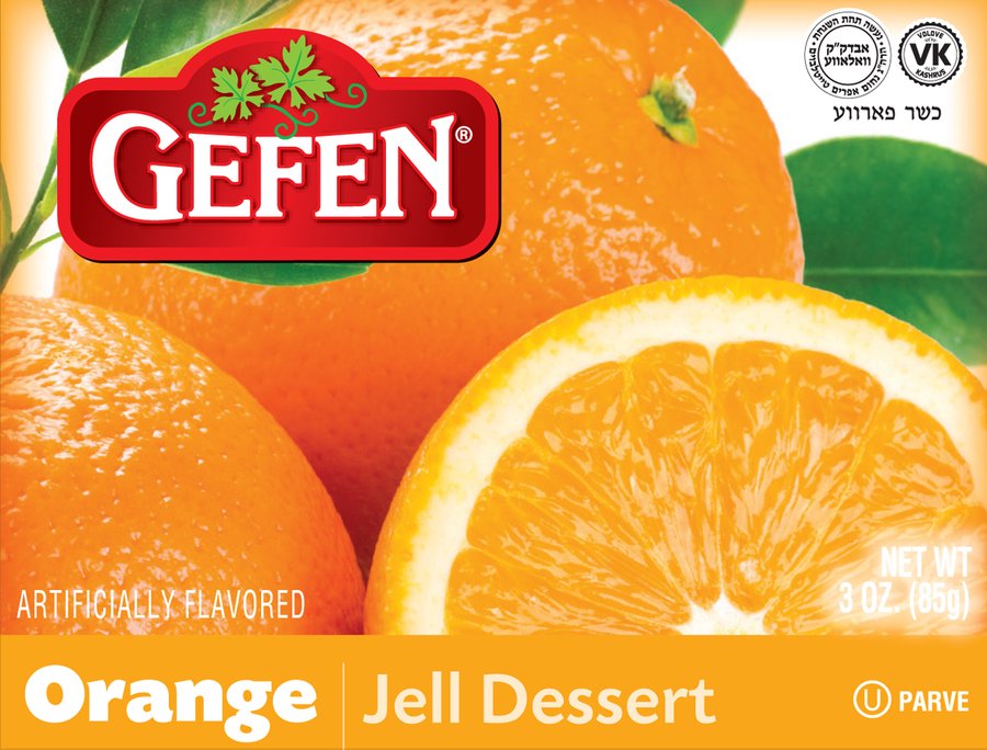 Orange Jell Dessert