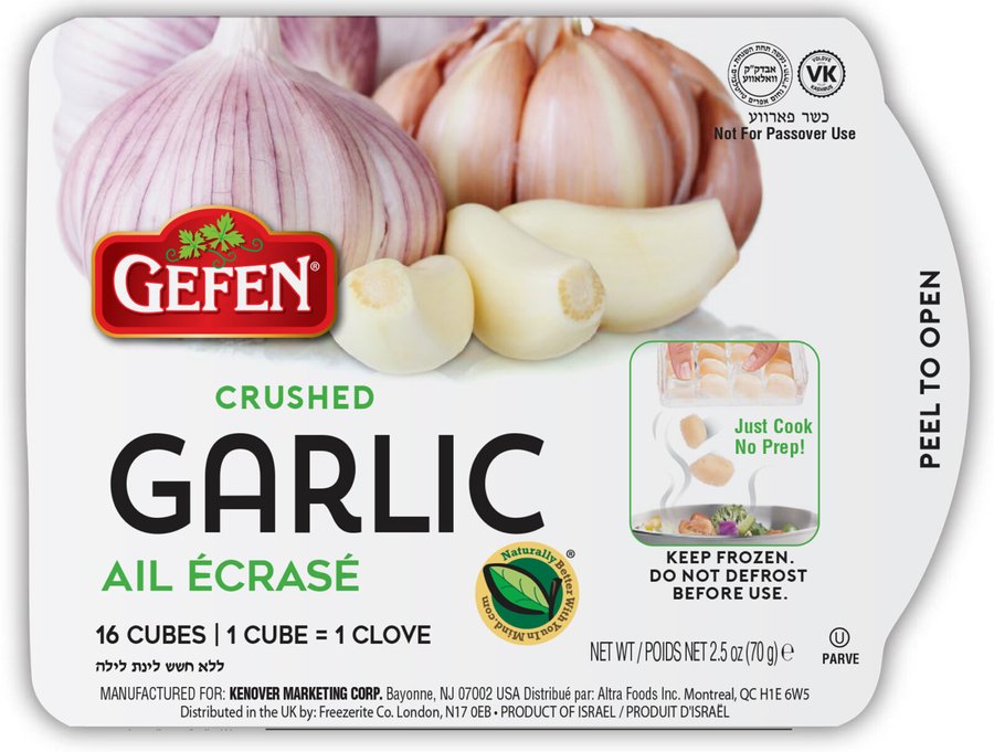 Crushed Garlic Cubes