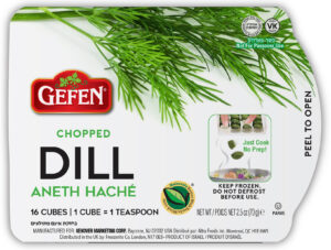 Chopped Dill Cubes