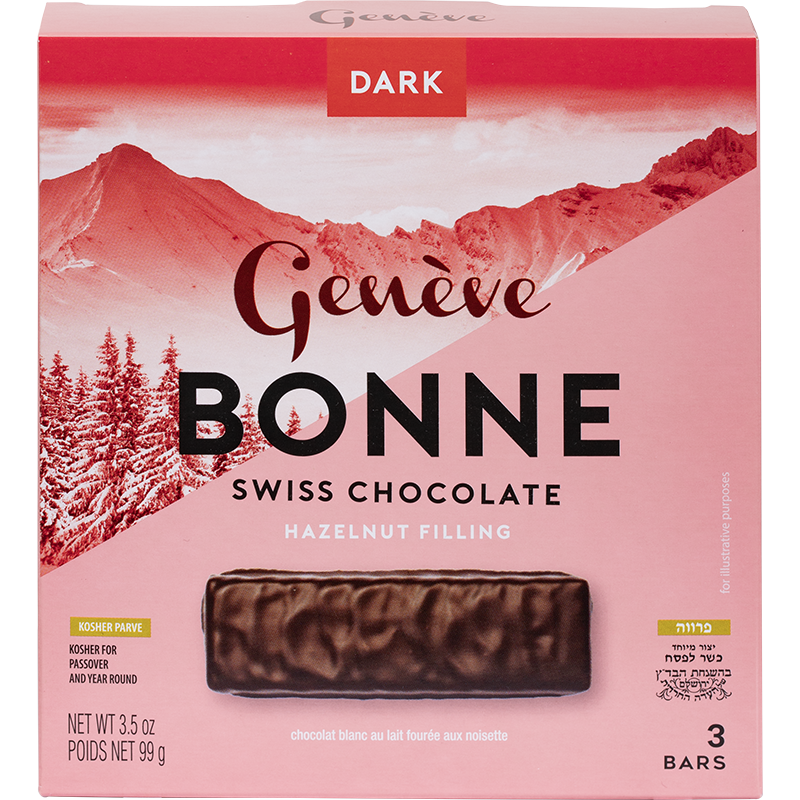 Bonne Swiss Dark Chocolate 3pk