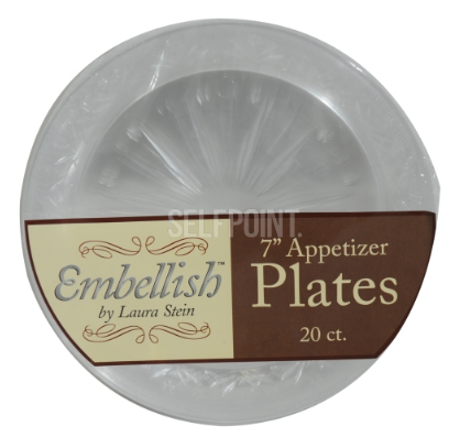 7" Plastic Appetizer Plates
