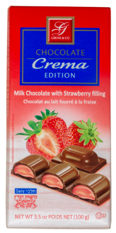 Milk Chocolate Strawberry Filling