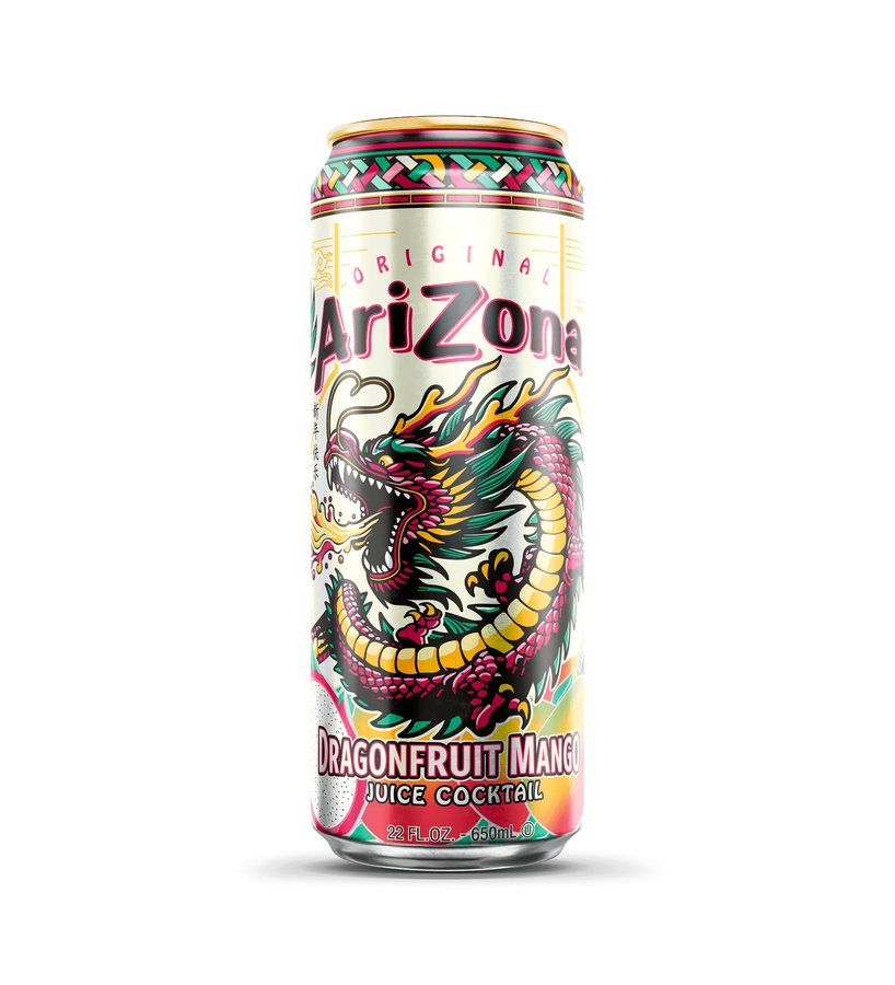 Dragonfruit Mango Juice Cocktail
