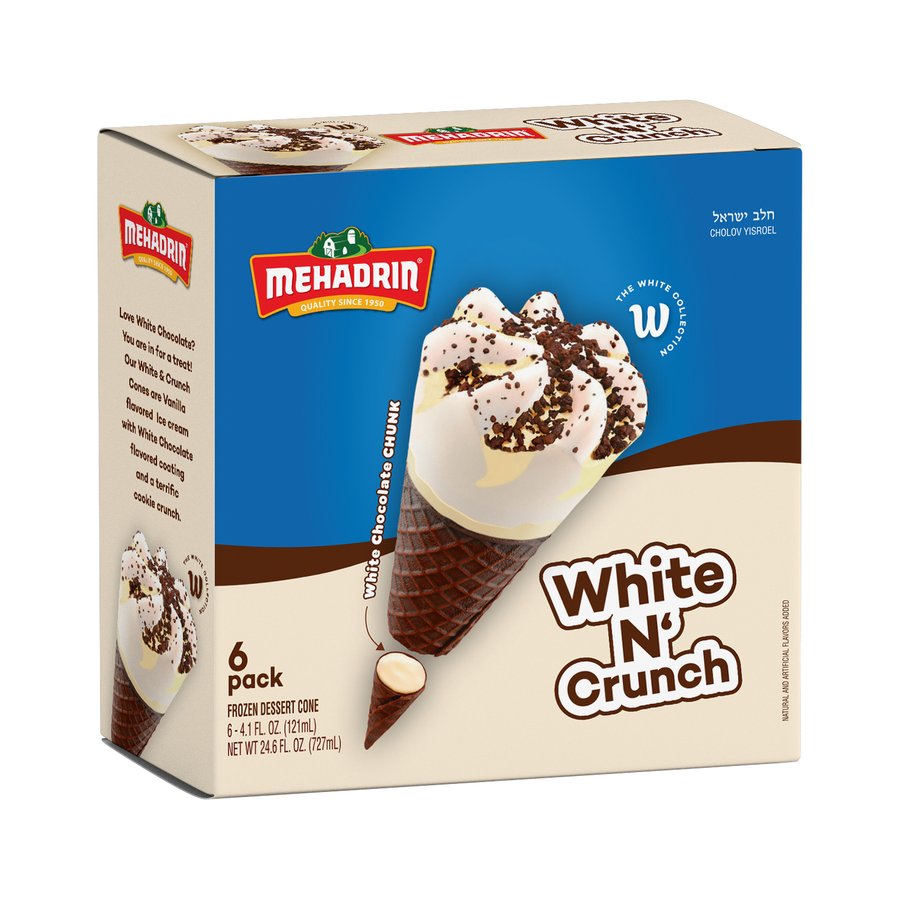 White N' Crunch Cone