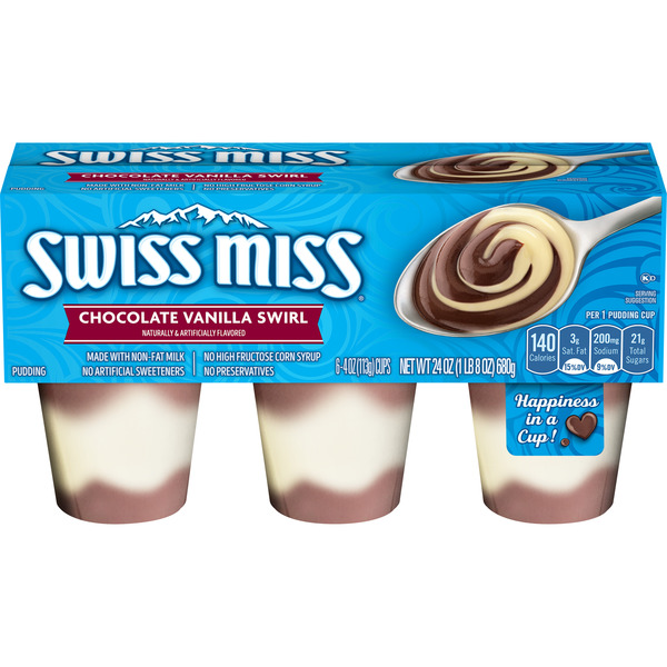 Chocolate/Vanilla Pudding
