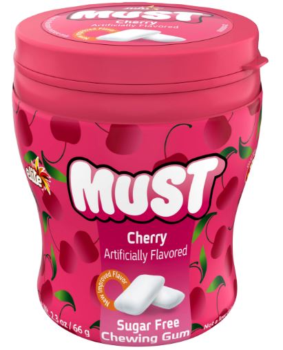 Must Gum Cherry Sugar Free