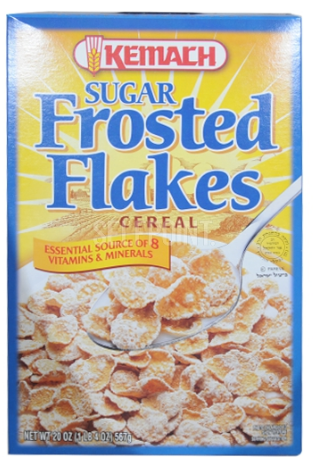 Sugar Frosted Flakes Cereal