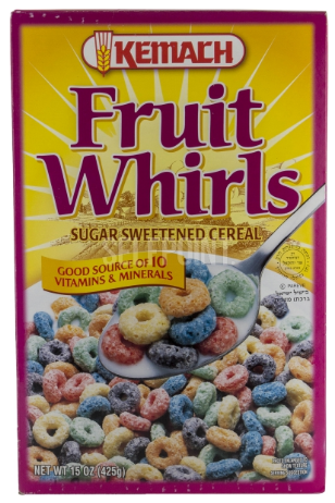 Fruit Whirls Cereal