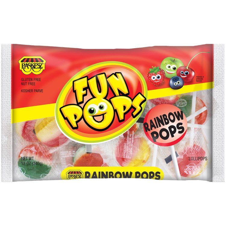 Rainbow Lollipops