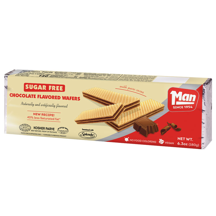 Wafers Sugar Free Chocolate Man