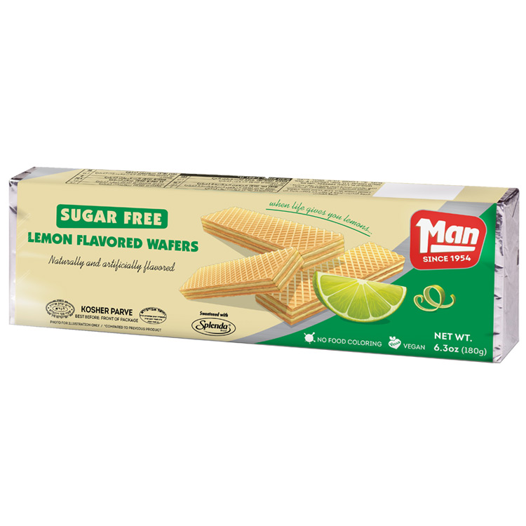Lemon Wafers Sugar Free