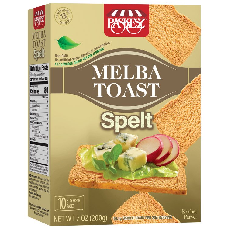 Melba Toast Spelt