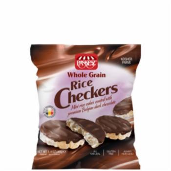 Chocolate Rice Checkers Rice Cakes