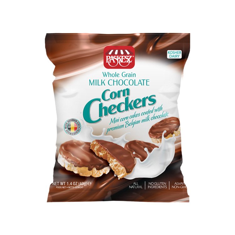 Milk Chocolate Corn Checkers