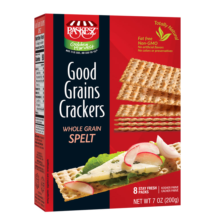 Whole Grain Spelt Crackers