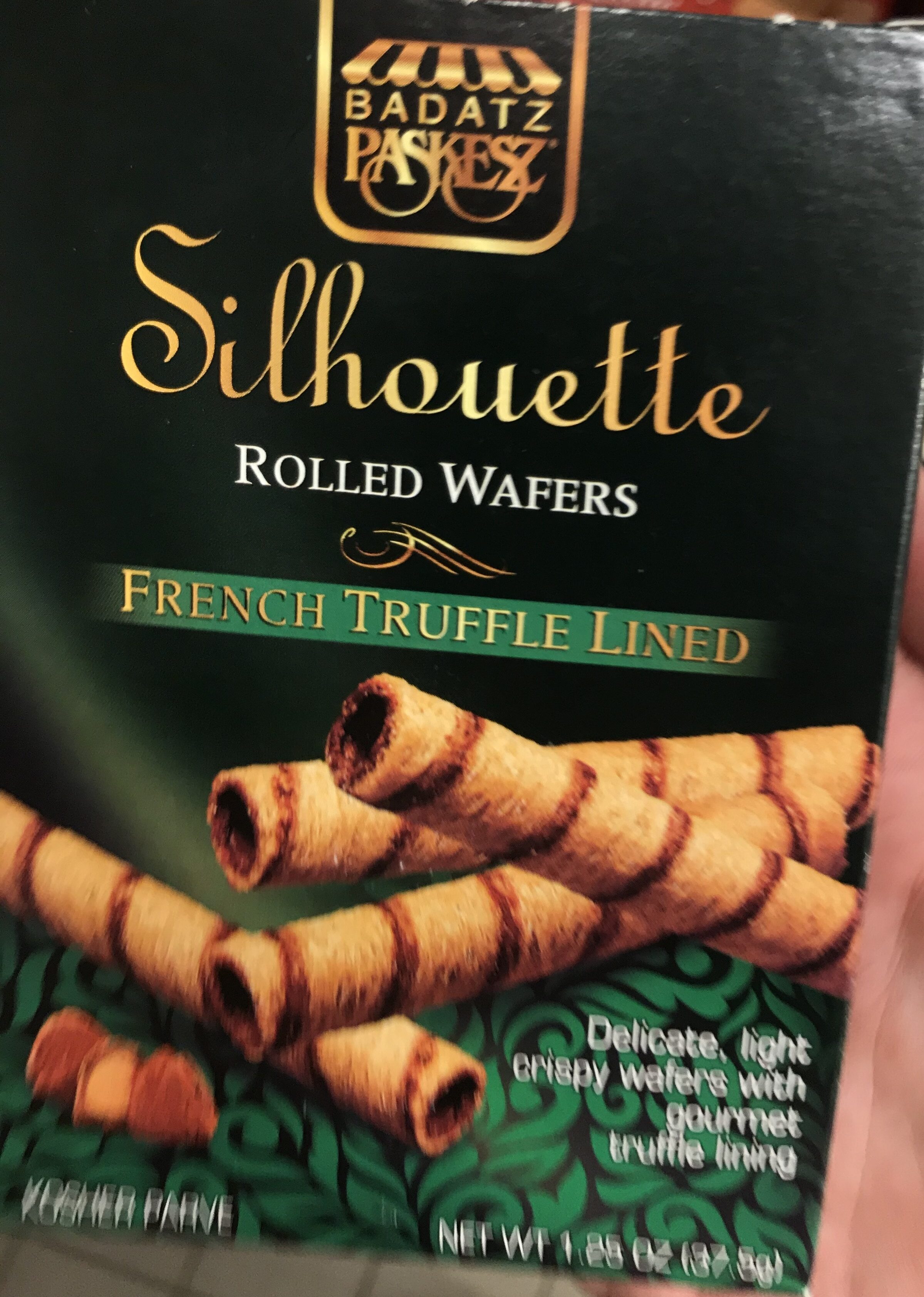 Mini Rolled Wafers Frnch