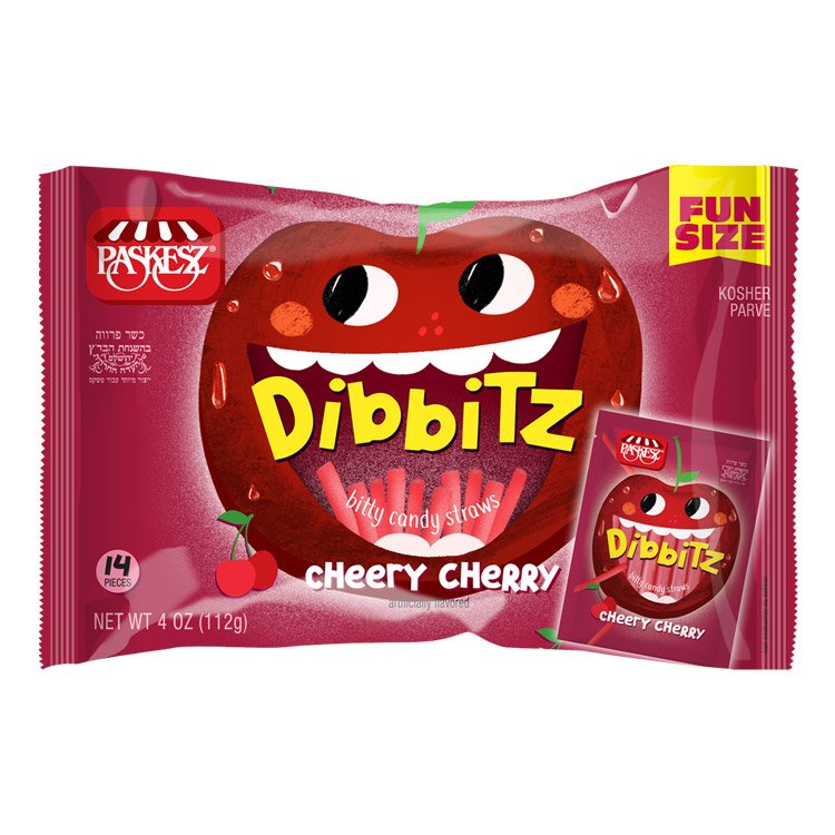 Dibbitz Cherry Candy Straws