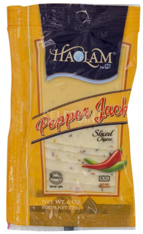 Pepper Jack Cheese Slices