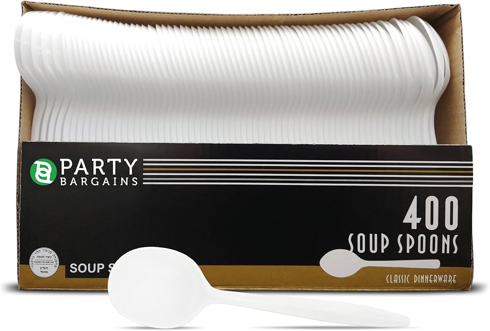 Plastic Soup Spoons