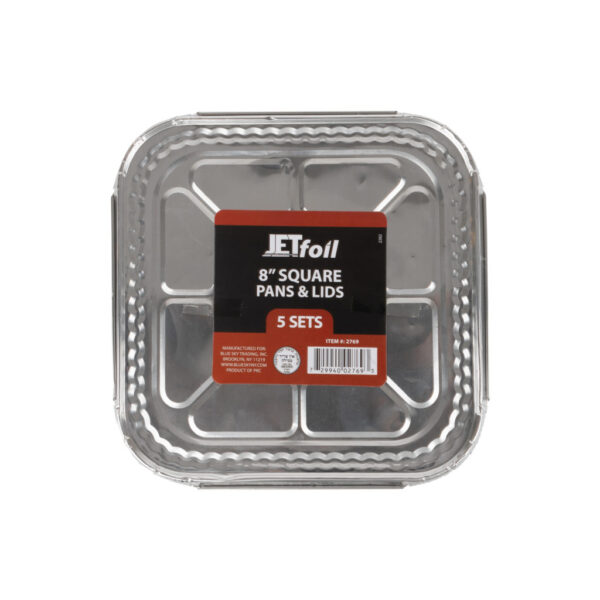 8" Square Pan with Lid