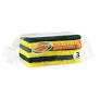 Scrub Sponges Heavy Duty Green/Yellow