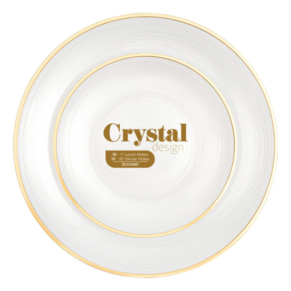Plates Combo Crystal Design