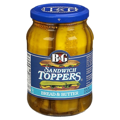 B&G Sandwich Toppers Dill Pickles