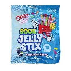 Sour Jelly Stix Raspberry Packs