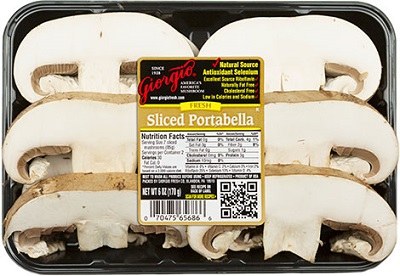 Portabella Sliced