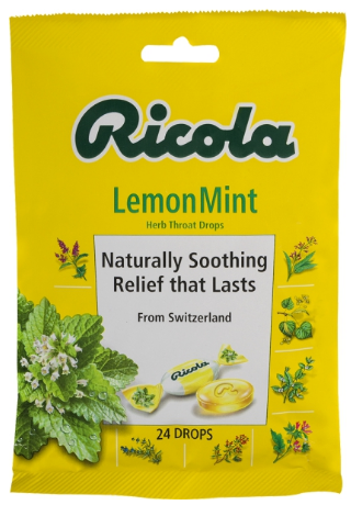 Lemon Mint Throat Drops