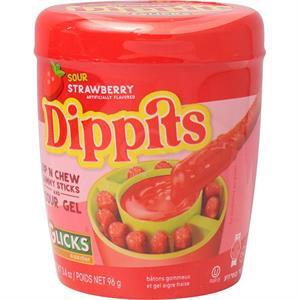 Dippits Sour Strawberry