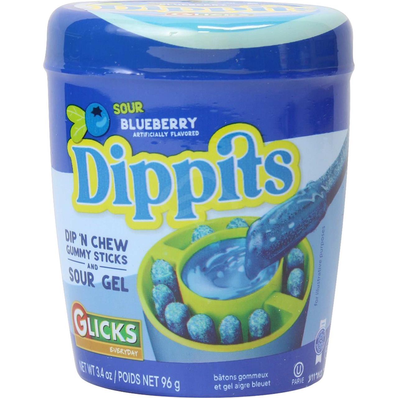 Dippits Sour Blueberry