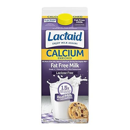Lactose-Free Fat Free Milk
