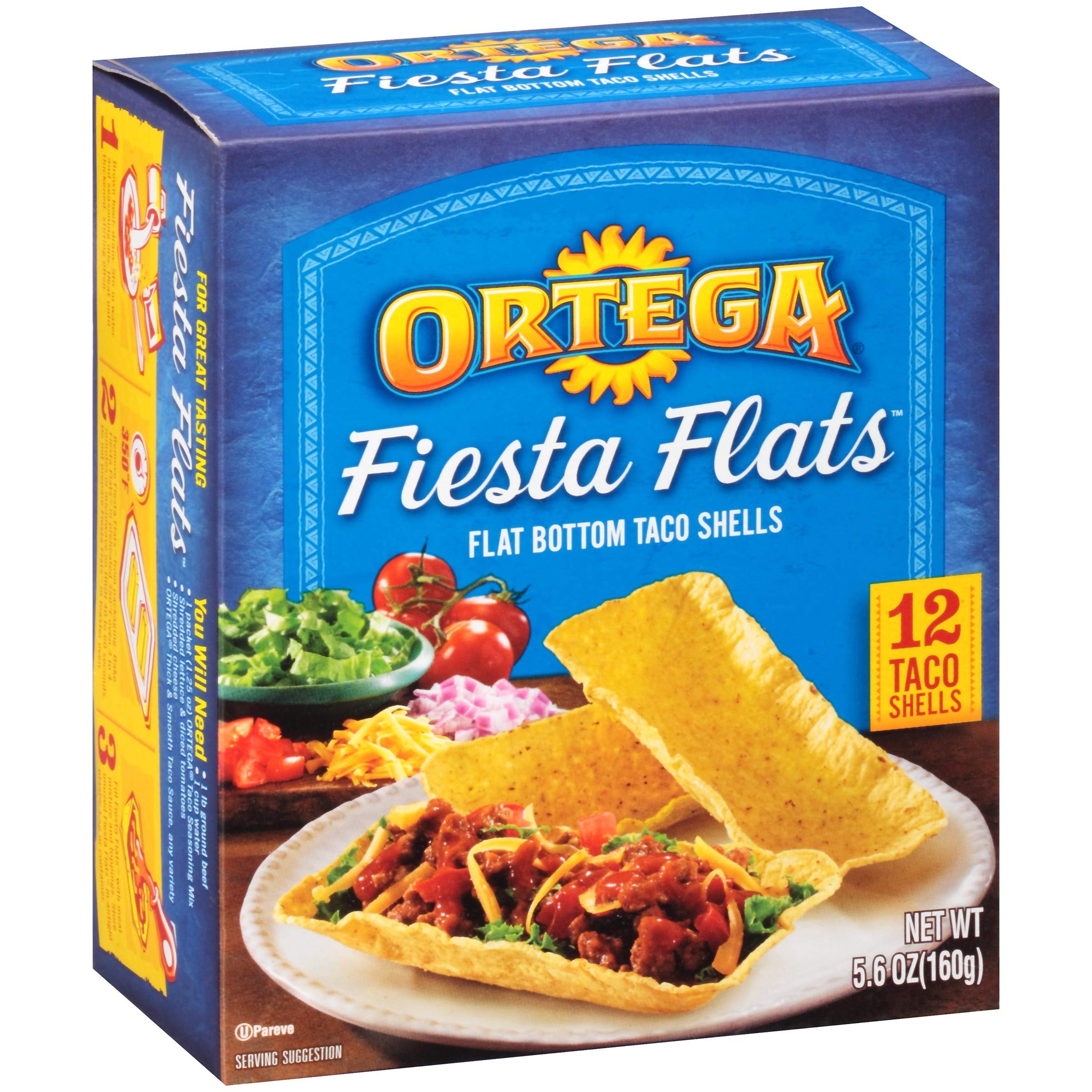 Flat Bottom Taco Shells