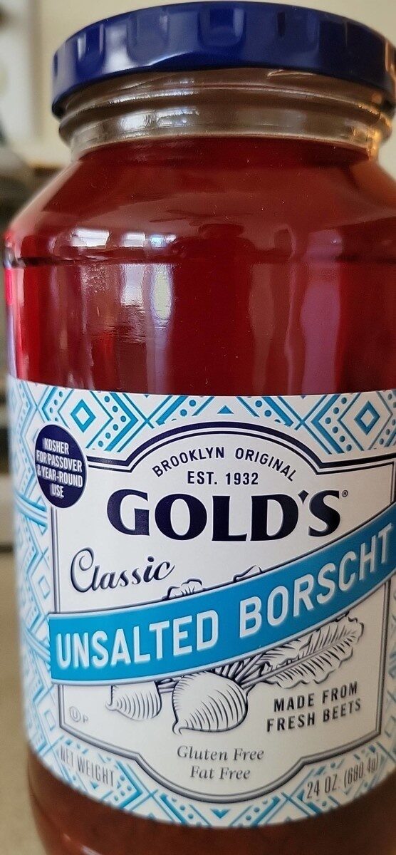 Gold's Borsht Salt Free