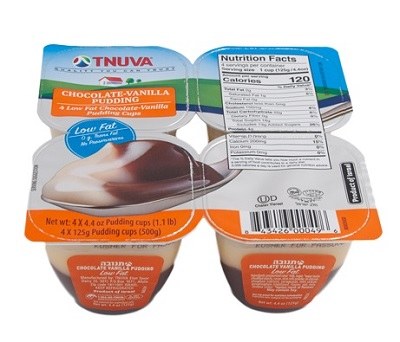 Chocolate/Vanilla Pudding Low-Fat