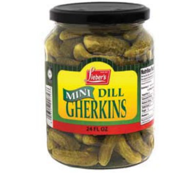 Mini Dill Gherkin Pickles