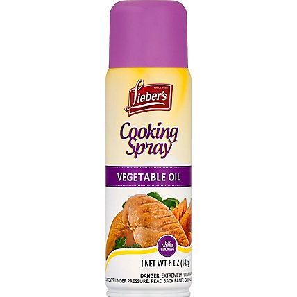 Vegetable Oil Spray