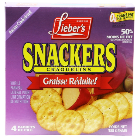 Liebers Snackers Reduced Fat