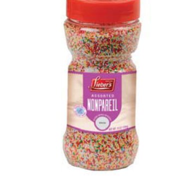 Assorted Nonpareils Sprinkles