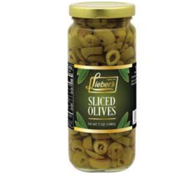 Sliced Manzanilla Olives