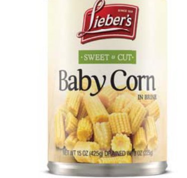 Baby Corn Cut