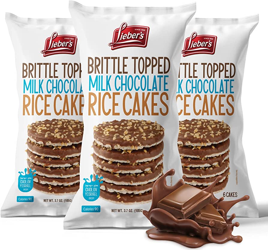 Rice Cake W Milk Chocolate Kosher For Pesach