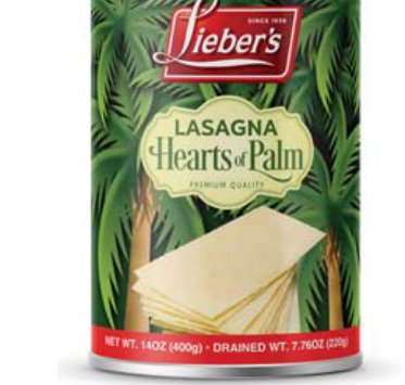 Lasagna Hearts Of Palm