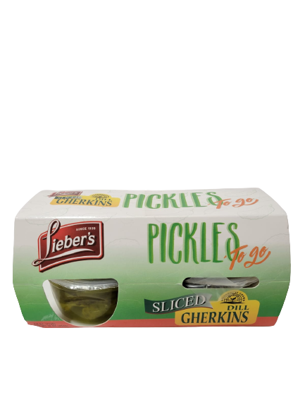 Sliced Gherkins to Go